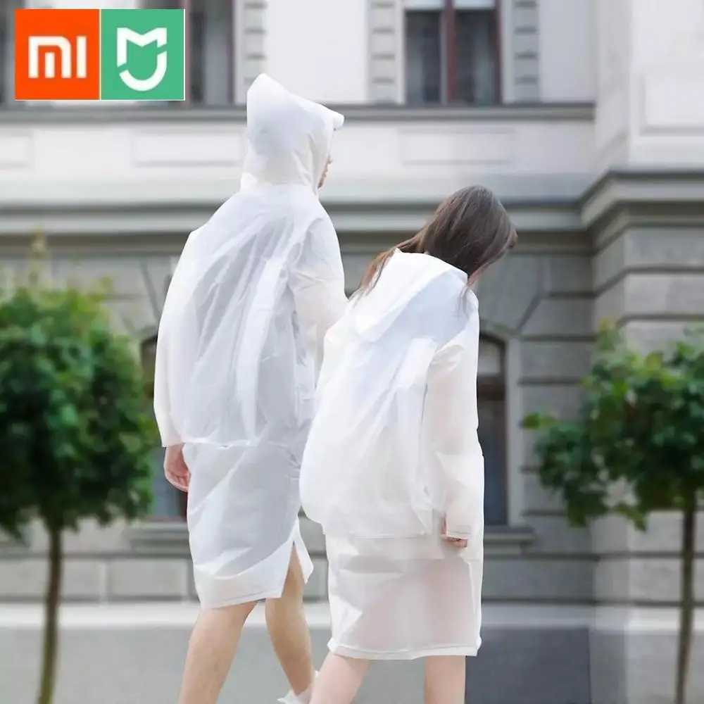 Портативный складной дождевик Xiaomi Mi Zaofeng EVA ультралегкий водонепроницаемый