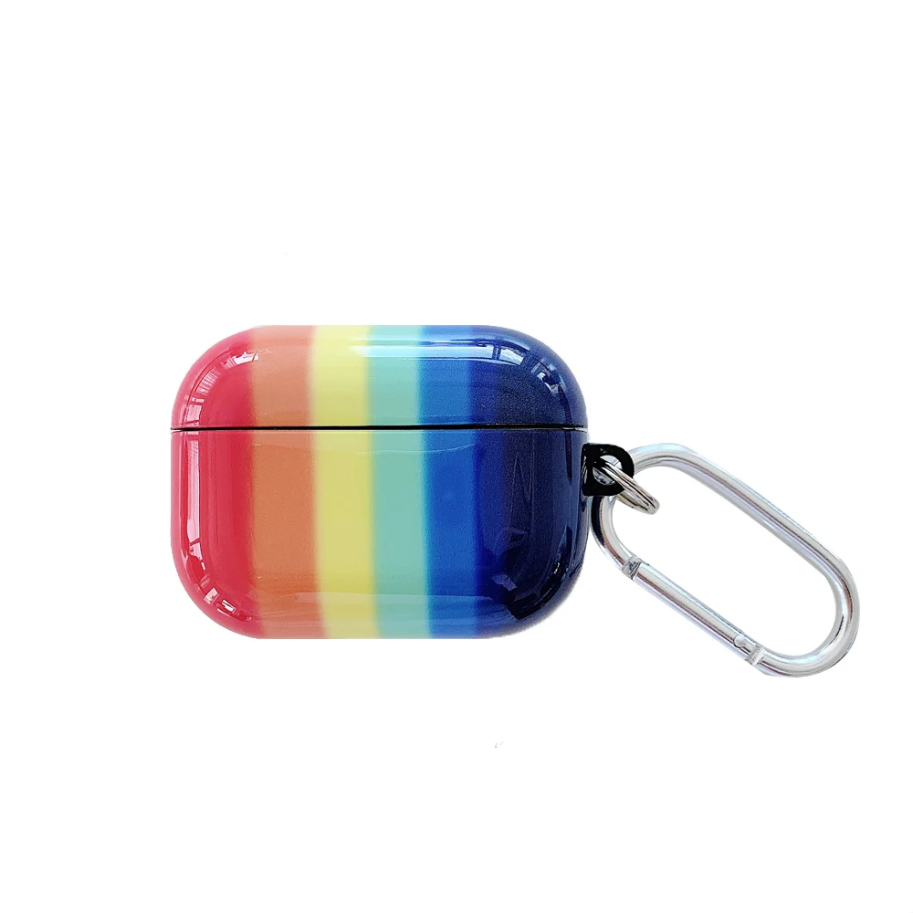 

AirPods Pro Case Rainbow Case AirPoDS3 Rainbow Earphone case Creative 1 2 Generation Apple earphone case