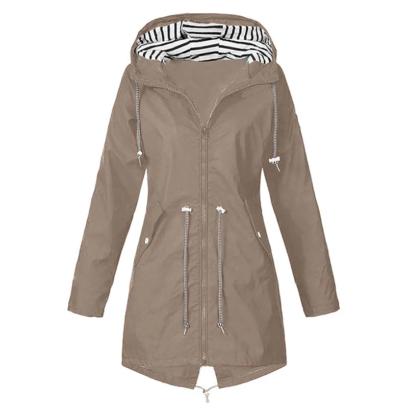 New Women's Raincoat Transition Jacket SunsetAutumn Winter Rain Coat Hiking Outdoor Camping Jackets Coats Female | Спорт и