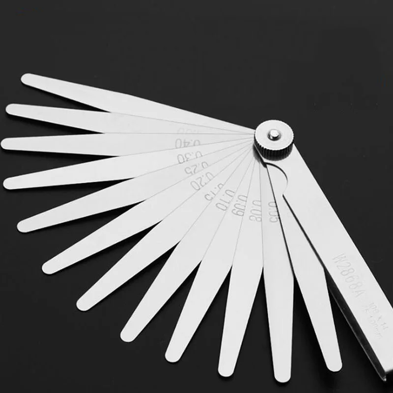Высокоточный щуп из нержавеющей стали измерительный инструмент лезвие 0 05 1 мм