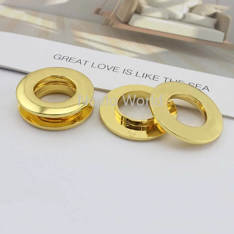 4 шт. тест вида цветов высокое качество Металлические Люверсы с люверсами для