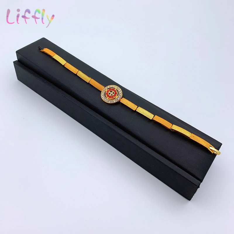 Женский комплект ювелирных изделий из колье и золотого костюма в африканском