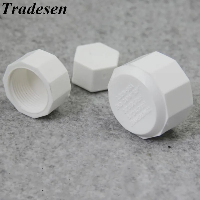 Пластиковая Концевая Заглушка с внутренней резьбой BSP 1 шт. PPR 1/2 дюйма 3/4 дюйм