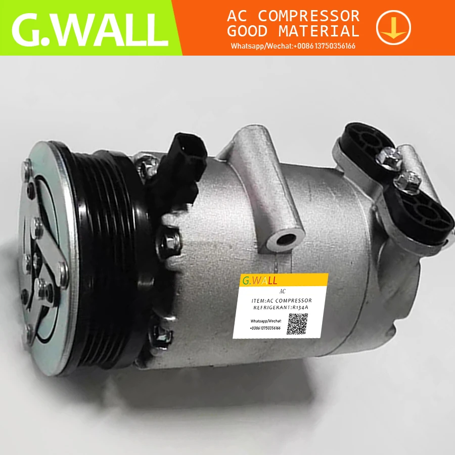 Для vs16 ac компрессор для автомобиля volvo C30 1 8 2 0 S40 II 6 V50 1686876 1432770 6M5H19D629AE 1388676 3M5H19497BC|ac
