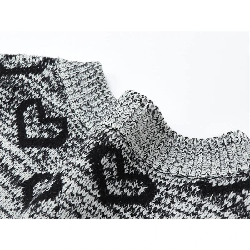 Женский вязаный кардиган в Корейском стиле повседневный Свободный Вязаный