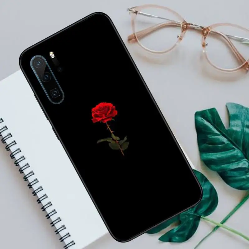 

Beautiful Red Roses flower Phone Cases For Huawei honor Mate P 10 20 30 40 Pro 10i 9 10 20 8 x Lite funda coque
