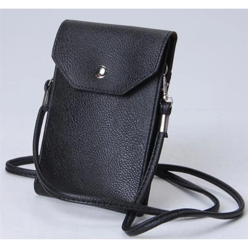 

New Phone Bag Fashion Women Mini Bags Female PU Leather Handbag Korean Ladies Girls Wild Small Shoulder Messenger Bag