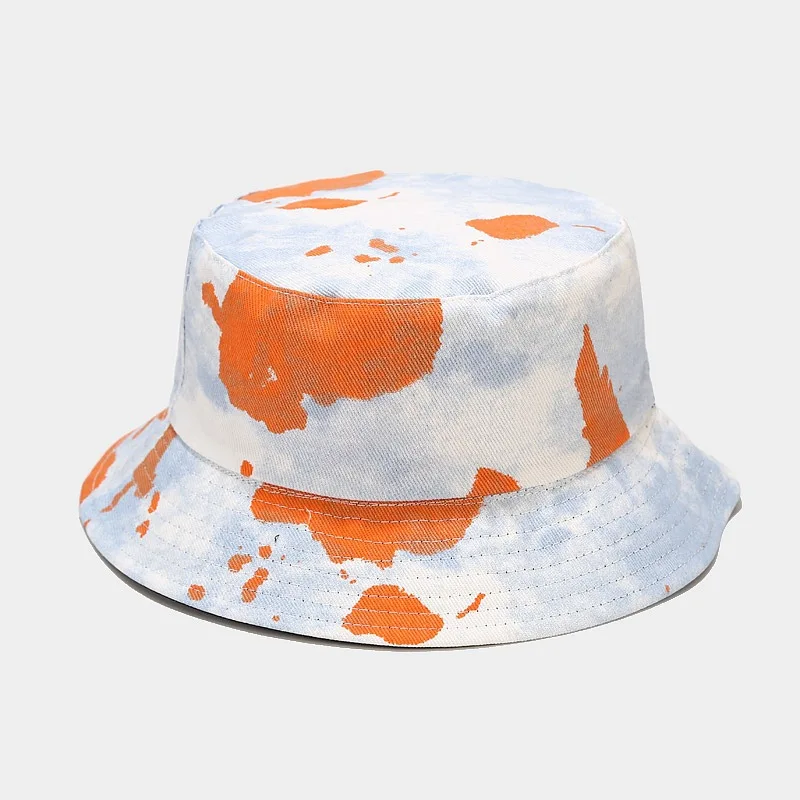 Панама из 2020 хлопка с принтом граффити шляпа рыбака уличная дорожная
