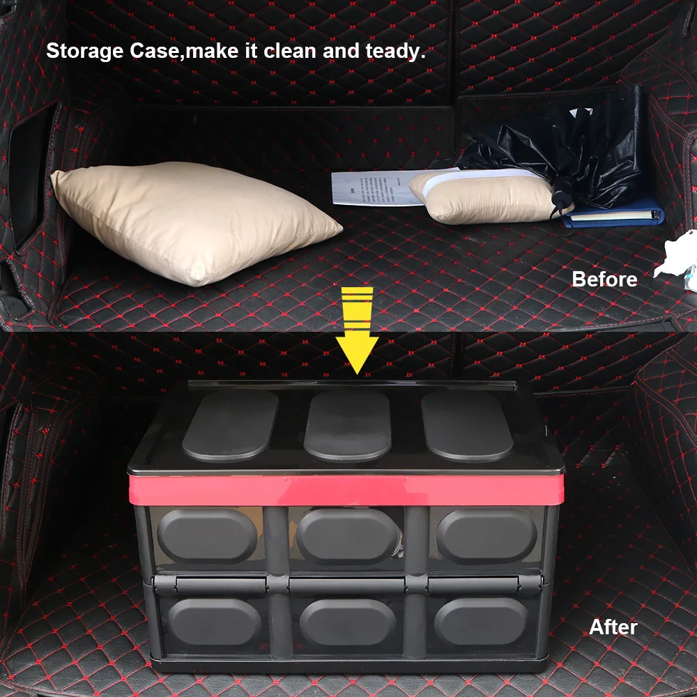 Складной автомобильный ящик для хранения объемом 50 л 30 л|Все уборки| |