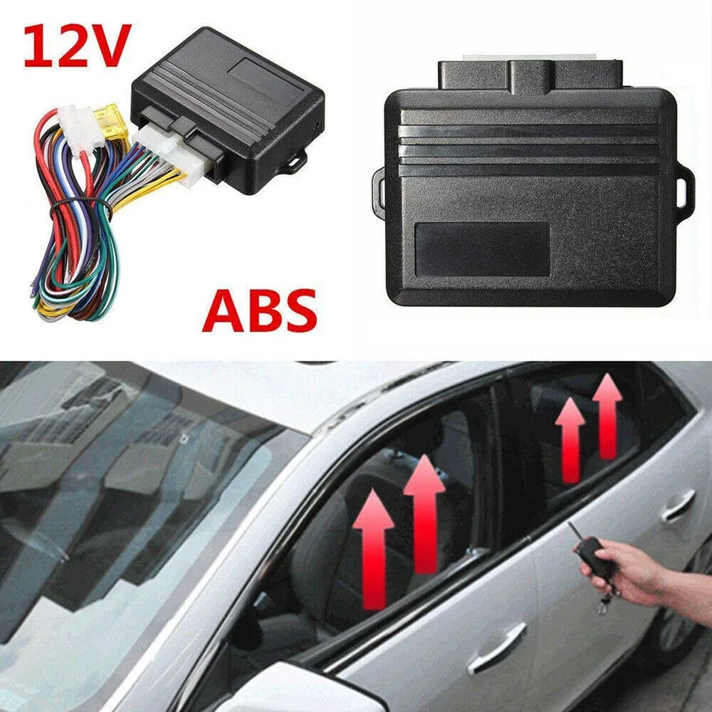Универсальный 12V автомобиль Мощность окна Roll Up Ближе Системы для 4 дверей