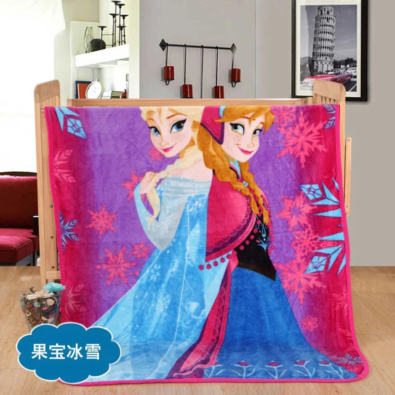 

Cute Minnie Mouse Flannel Throw Blanket for Girls Kids Disney Mickey Mouse Frozen Winnie The Pooh Cartoon Printed Throw for Beds