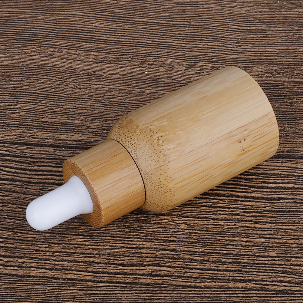 Пустые многоразовые бамбуковые Бутылочки для эфирных масел с пипетками