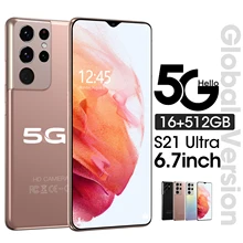 HDinch teléfono inteligente S21 Ultra, Smartphone con Android 10,0 6,7, 16GB + 512GB, 6000mAh, versión Global, 4G/5G (3)