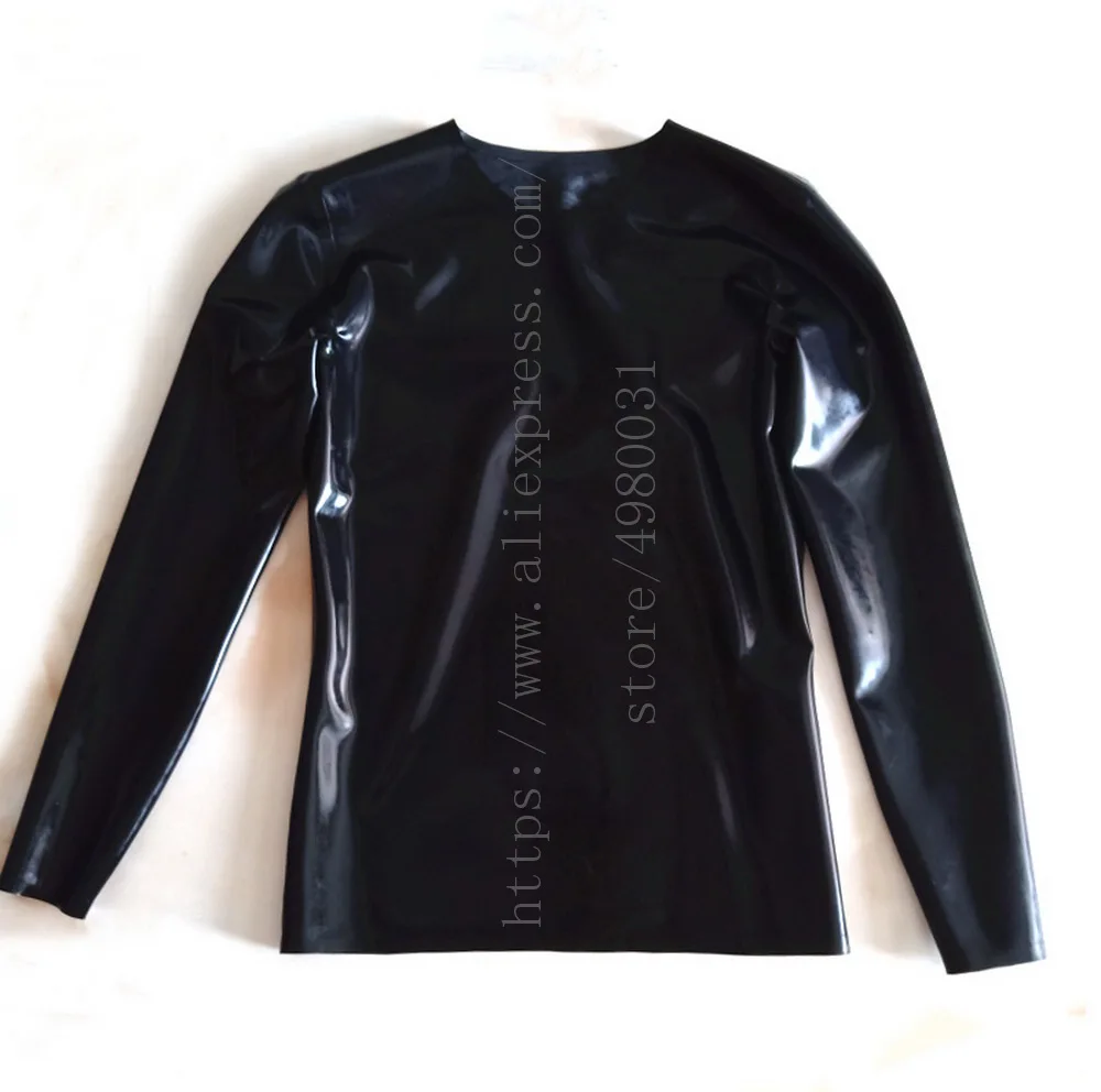 Крутой черный мужской с длинным рукавом облегающий внешний материал толщина 0 4