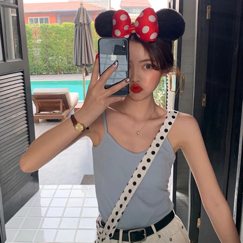 Топ женский на бретелях спагетти цвет в ассортименте|Топы| |