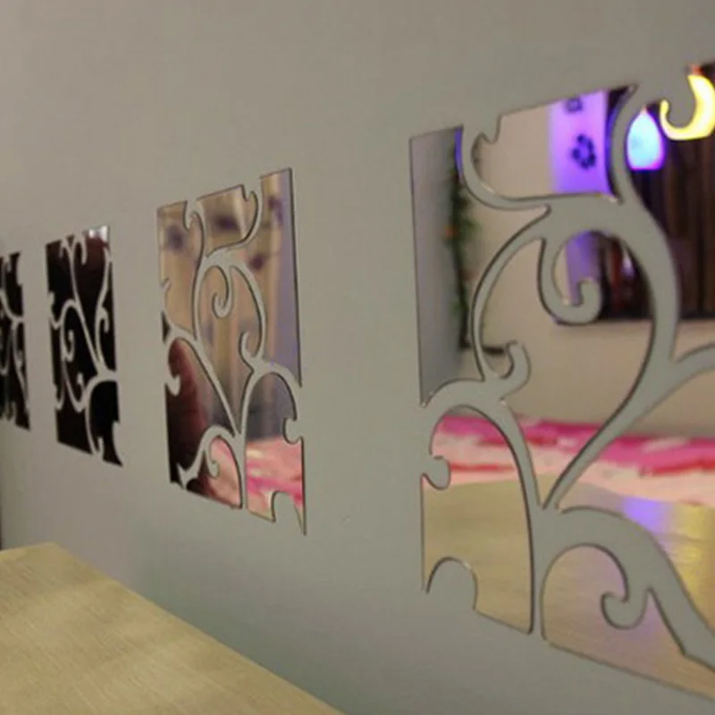 

Photo Frame 1Pcs Home Decor Switch Protective Cover Waterproof Acrylic Wall Stickers Mirror Style Switch Sticker