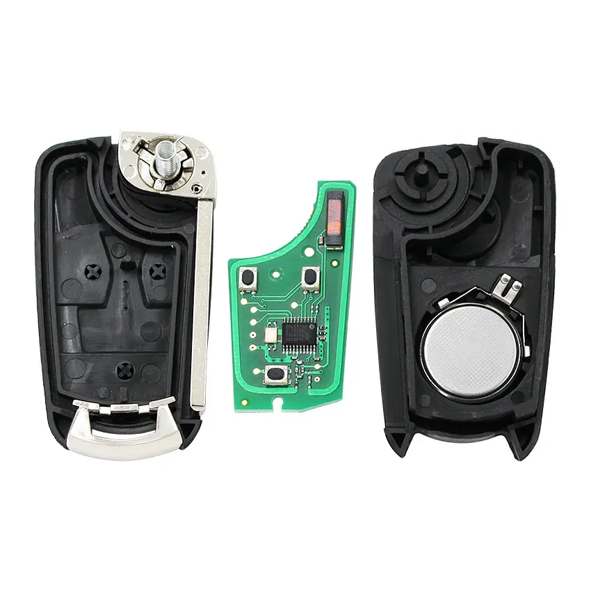 2/3 Button Remote Key Fob 434Mhz ID46 Chip for Vauxhall Opel Astra 2004-2009 PCF7946 HU100 blade | Автомобили и мотоциклы