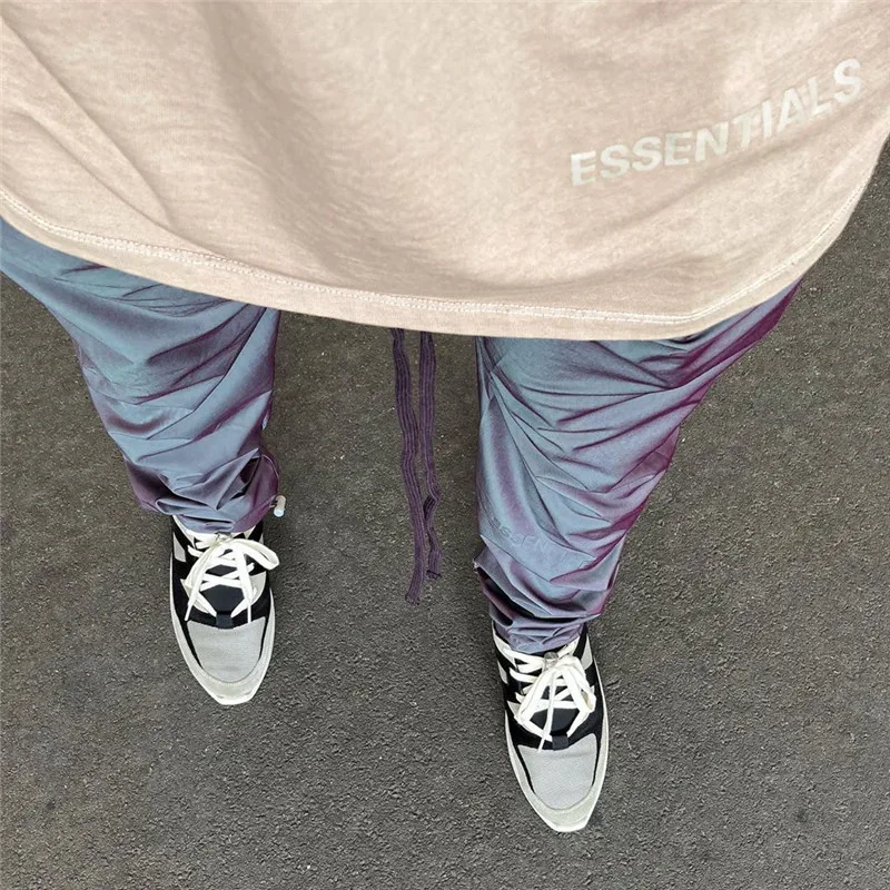 

FOG Essentials Sweatpants Men Women 1:1 Best-Quality Fashion colorful Ribbon Essentials Trousers Pants men clothing