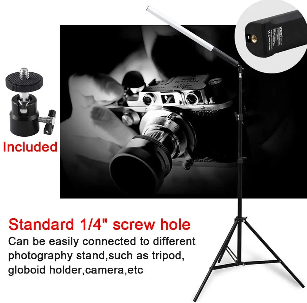 

FOTOBETTER Handheld RGB Photography Light Professional LED Video Light Wand with Remote Control,9 modes 3200-5600K