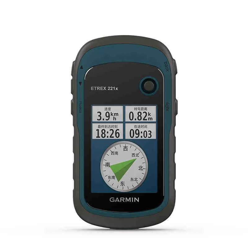 Уличный ручной GPS навигатор Garmin eTrex 221X + ГЛОНАСС индикатор координат положения