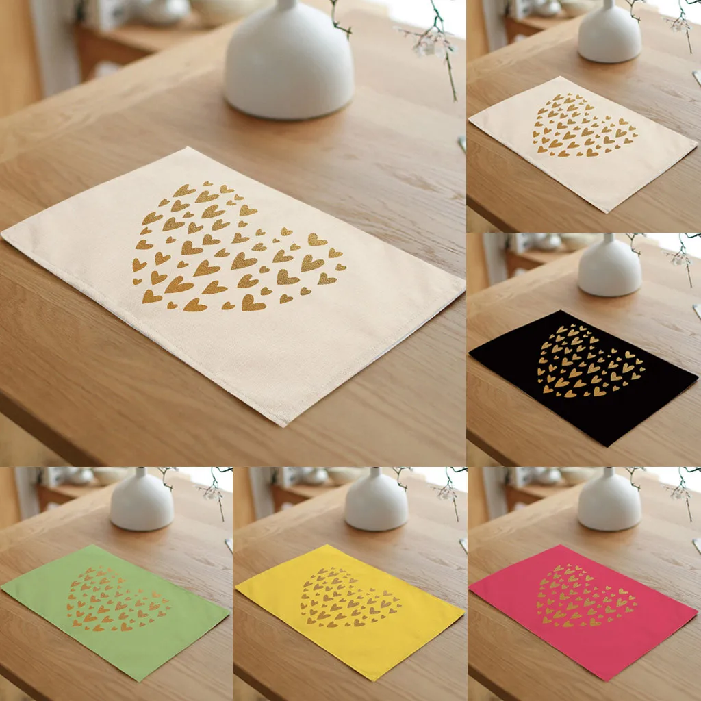 Милые стильные прямоугольные одноцветные хлопковые льняные миски с узором в