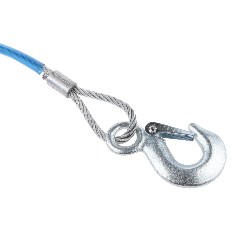 4 м 3 тонны автомобильный трос стальной для буксировки крючки экстренных тяжелых