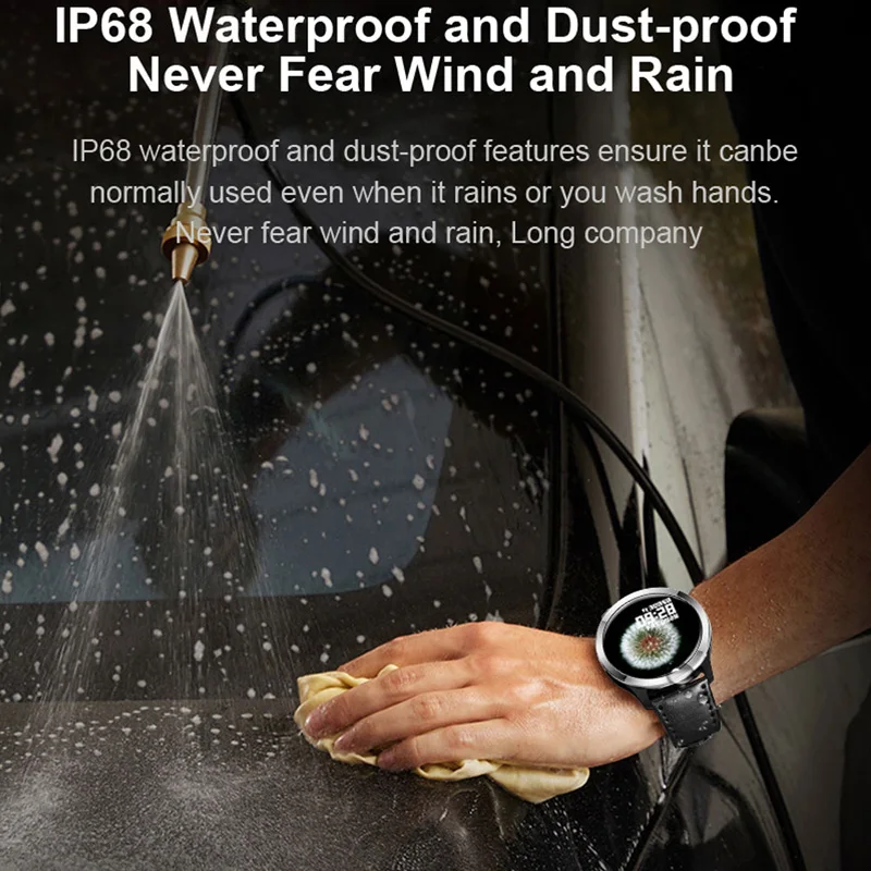 

ECG+PPG Smart Watch IP68 Waterproof E70 Blood Pressure Heart Rate Oxygen Monitor Smartwatch Men Women Sport For Android IOS