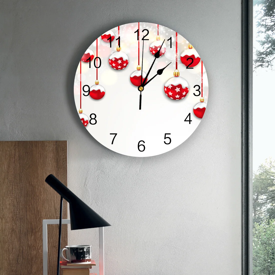 Декоративные Бальные Танцевальные вечерние бесшумные настенные часы для кухни