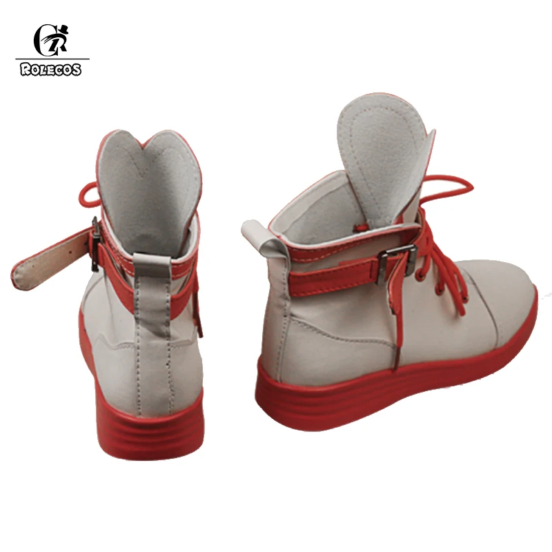 Женские туфли для косплея ROLECOS белые на среднем каблуке косплея|Туфли| |