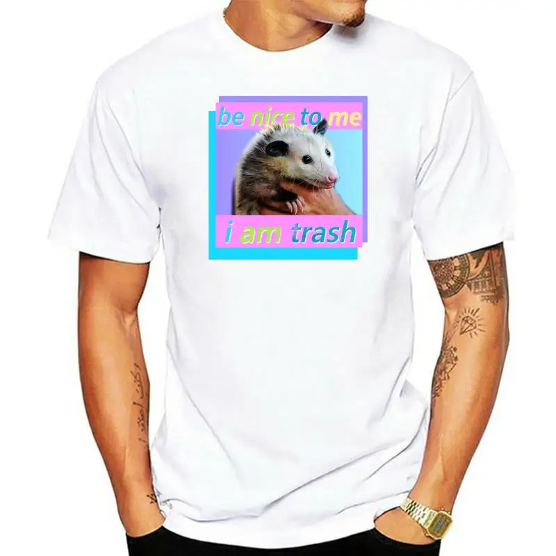

Opossum Be nice со мной, я мусорная рубашка