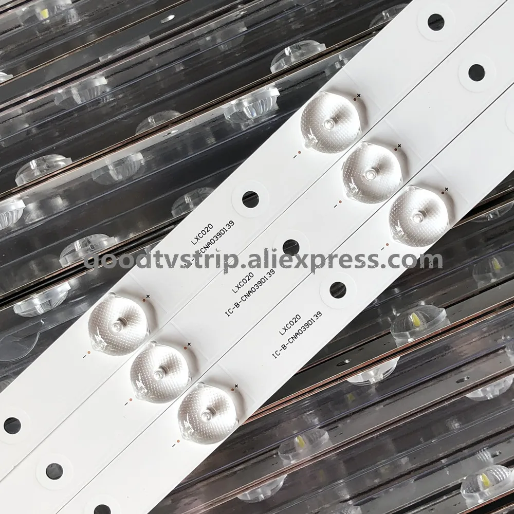 739 мм светодиодный Подсветка полосы 10 лампы для Pro сканирования 39 дюймов ЖК