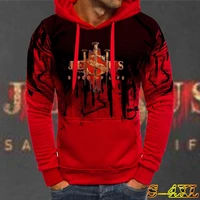 2021 new jesus saved my life mens fashion long sleeve hoodie sweatshirt unisex casual print christian hoodie4 color s 4xl