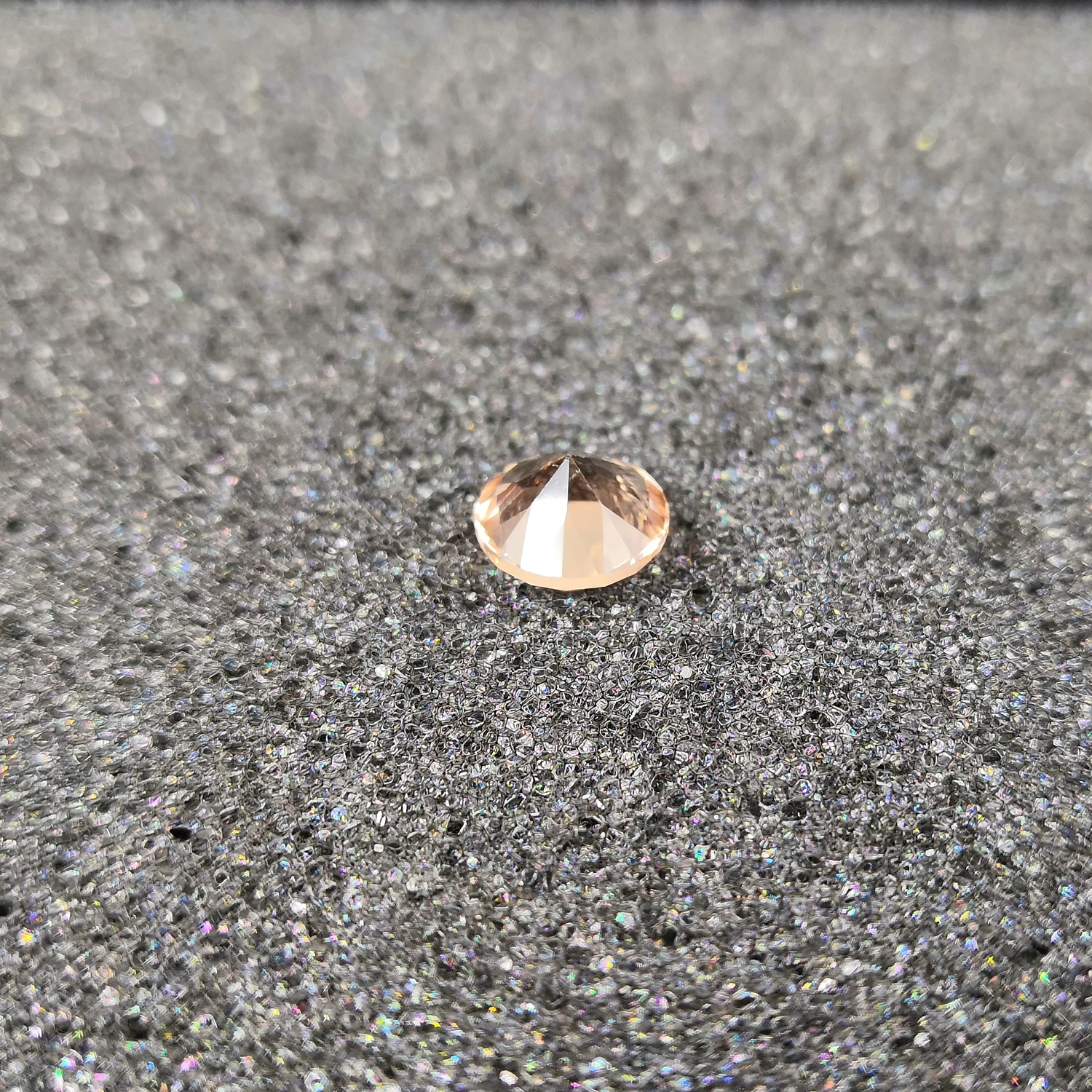 Высококачественные драгоценные камни стакан цвета шампанского круглая форма