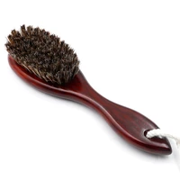retro oil head brush barber neck sweep hair brush horse hair salon hairdressing tool accessories cleaning duster neck hair brush