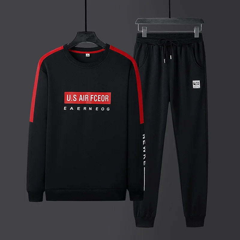 Мужской наборы спортивной одежды спортивный костюм мужские свитшоты пуловеры
