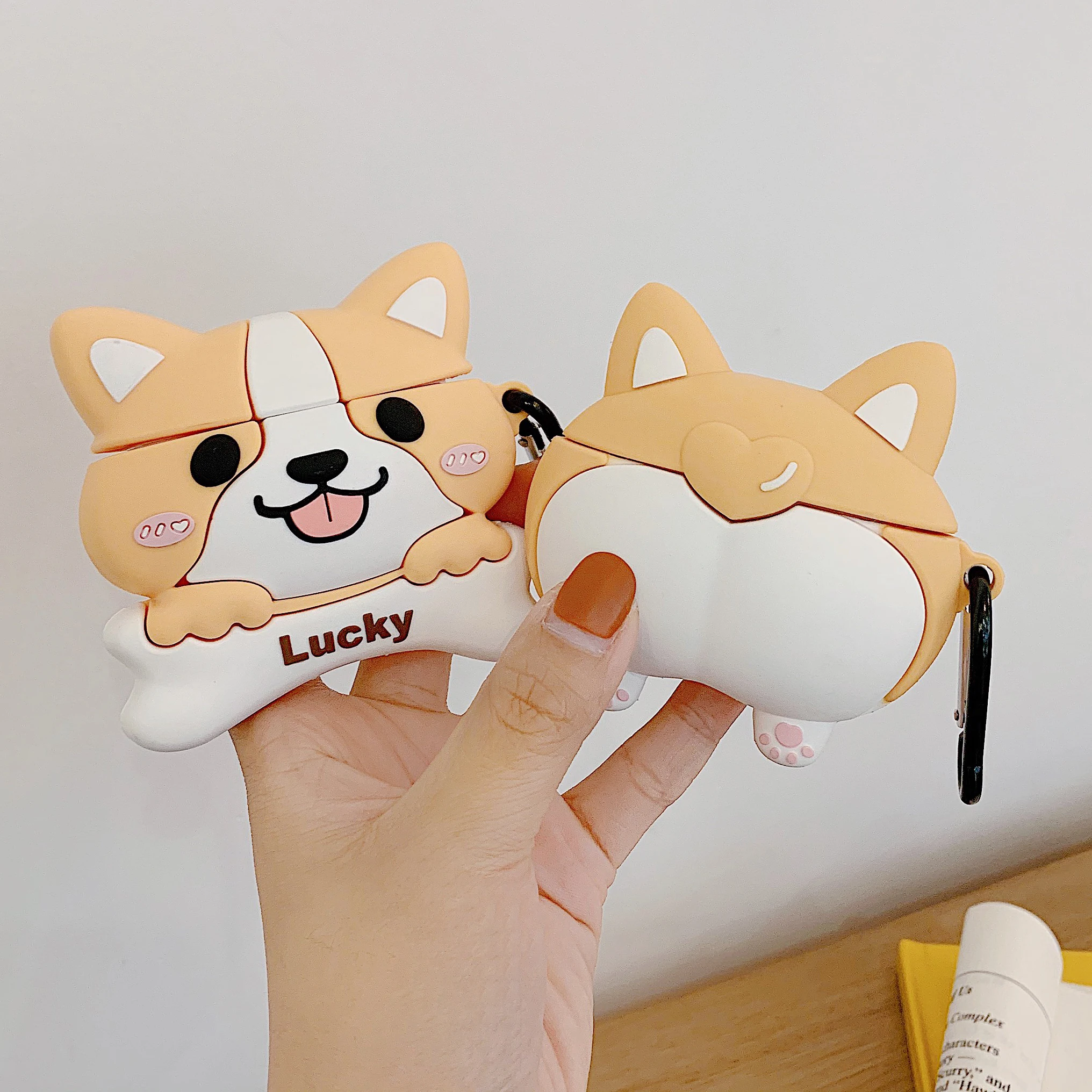 Gelandge мультфильм корги покров на ягодицы чехол для переноски 1 2 Мягкая