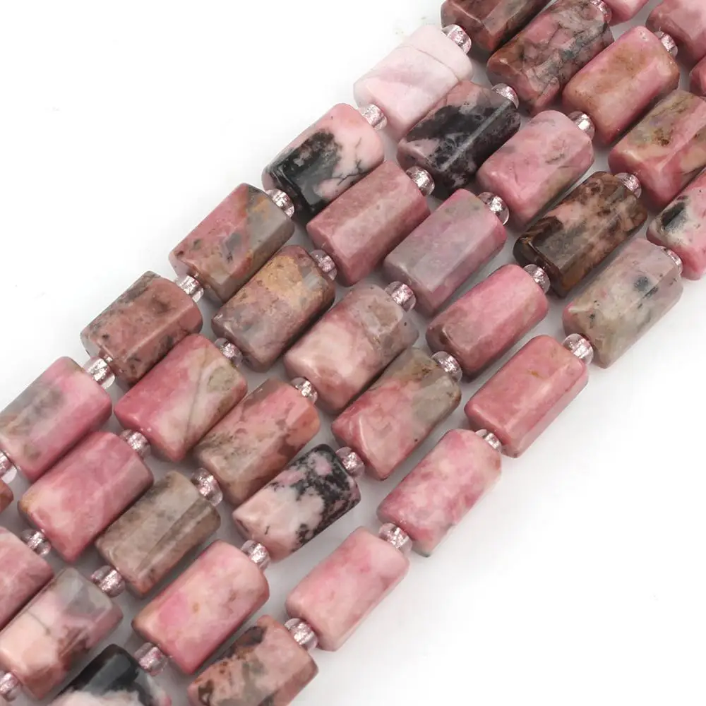 Бусины Из Натурального Розового родохрозита 6 Х9 мм|Бусины| |