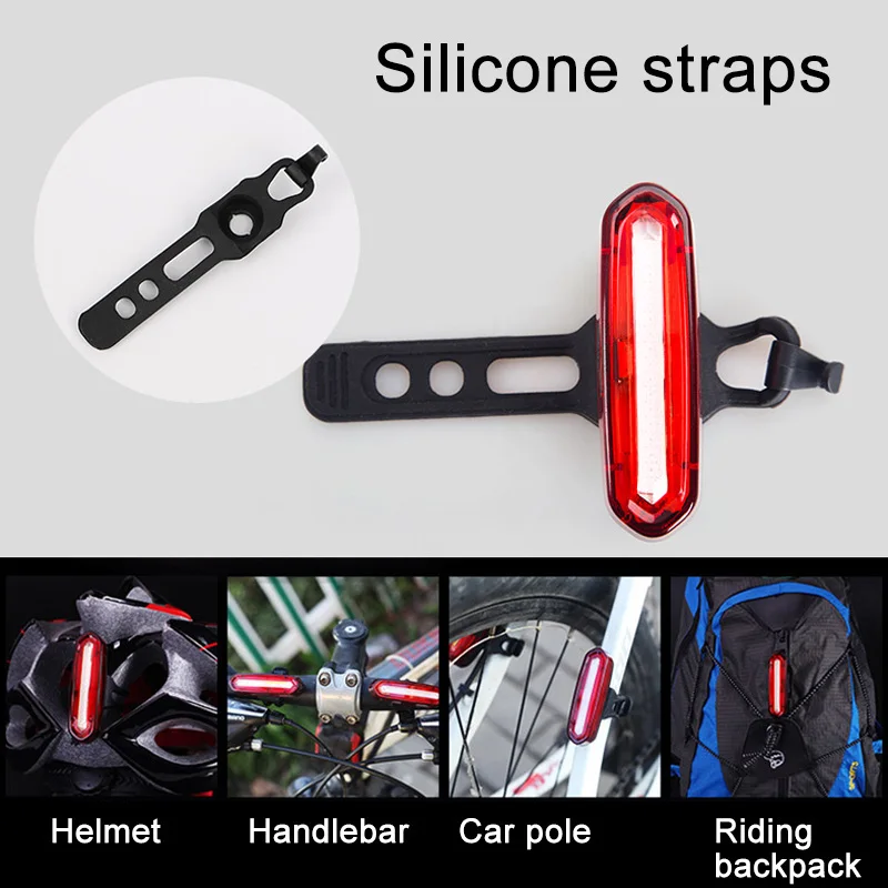 Велосипедный фонарь для шоссейного велосипеда USB Перезаряжаемый светодиодный