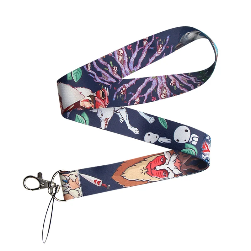 

CA796 Princess Specter Mask Lanyards Cool Neck Strap Mobile Phone Keys ID Card Holder Lanyard For Keys DIY Hanging Rope Lanyards