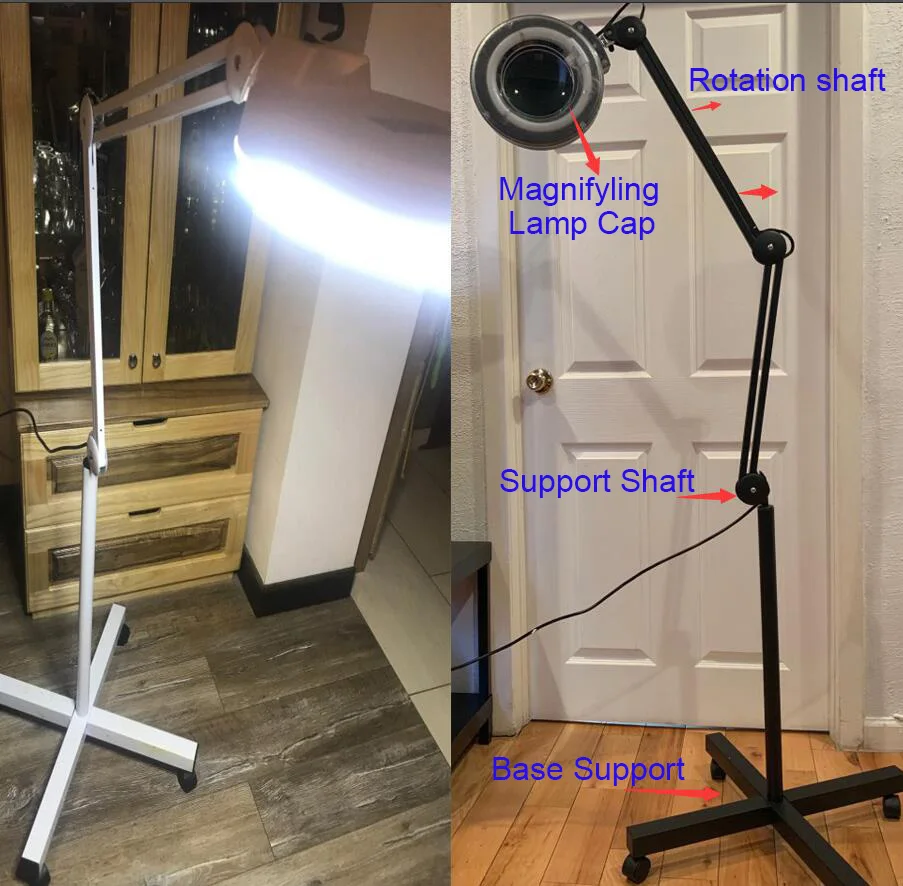 Косметическая лампа для ухода за кожей ламсветильник с холодсветильник