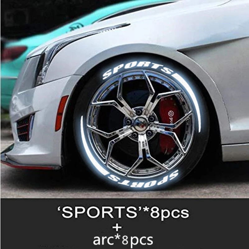 Светоотражающая наклейка с надписью для мотоцикла автомобиля грузовика