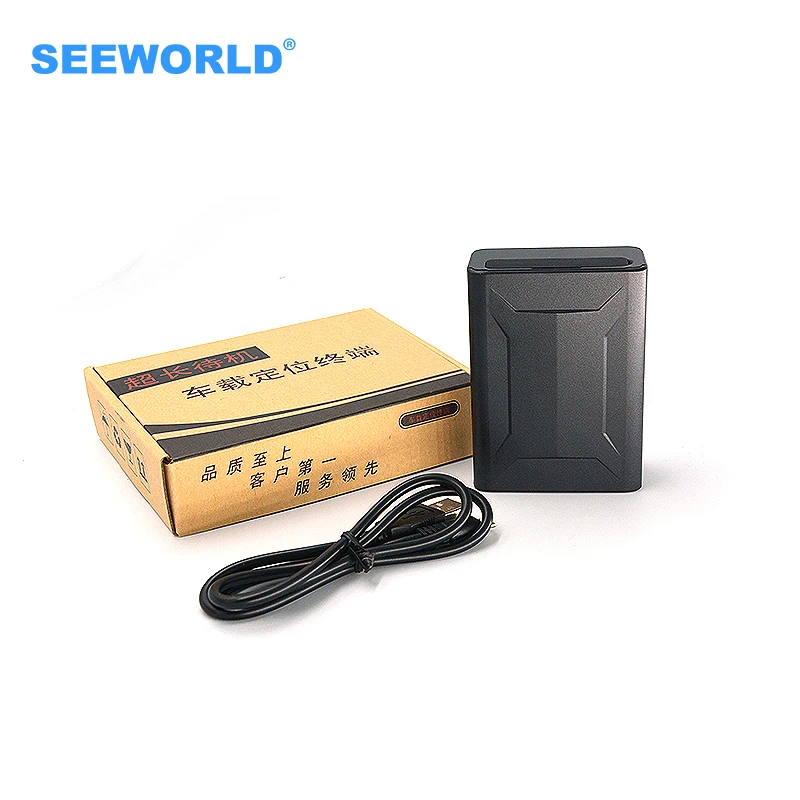 Портативный gps-Трекер Seeworld S15 автомобильный gps-локатор 2g устройство с длительным