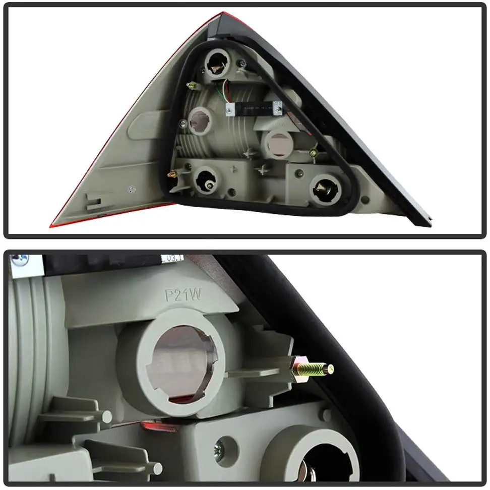 Sulinso2pcs светодиодный Стиль хвост светильник для Benz SLK R170 98 04 R171 AMG красный|Фара авто