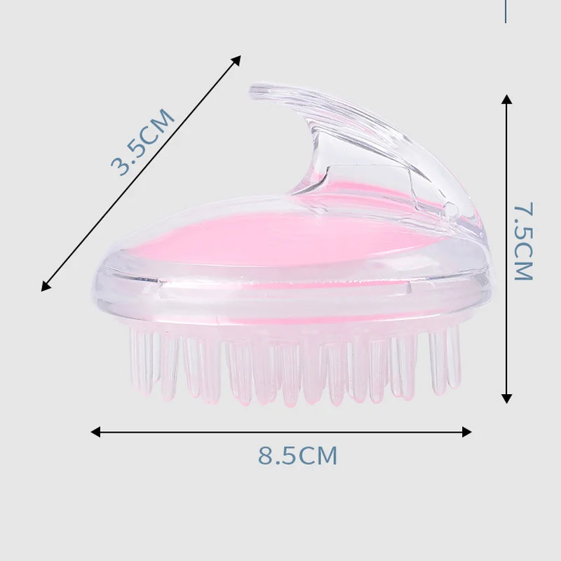 Гребень ручной шампунь для кожи головы Массажная щетка гребень мытья душевая