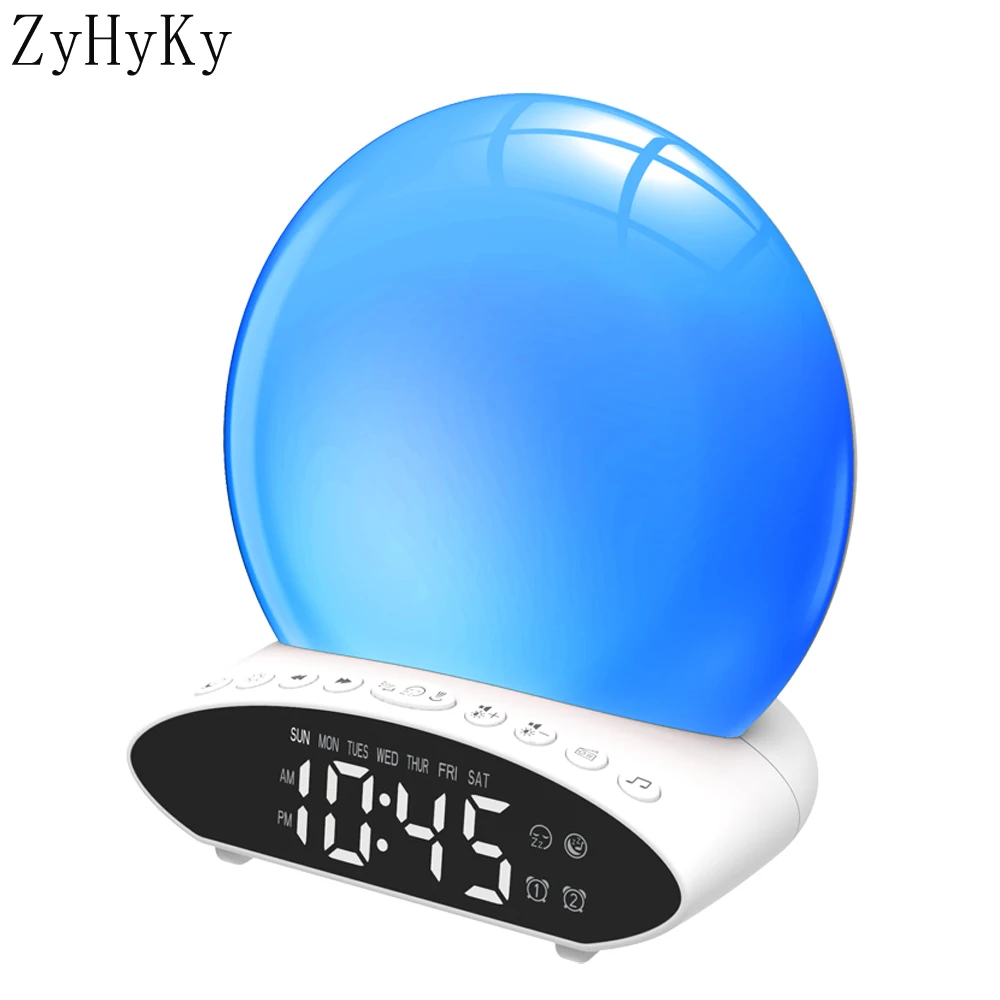 7-color Sleep Auxiliary Sound Machine With Sunset Analog Dua