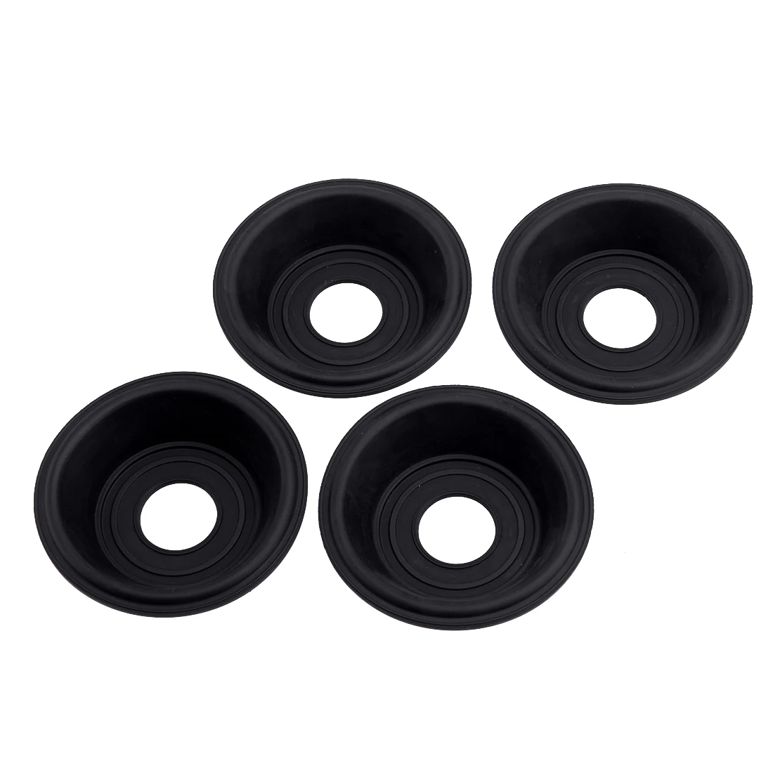 

4pcs Carburetor Vacuum Diaphragm Motor Rubber Black fit for Suzuki Bandit GSF600 GSF600S 1996 1997 1998 1999 2000 2001 2002 2003