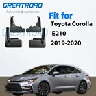 Брызговики передние и задние для Toyota Corolla E210, 4 двери, для салона Sedan, 2019, 2020, аксессуары для брызговиков