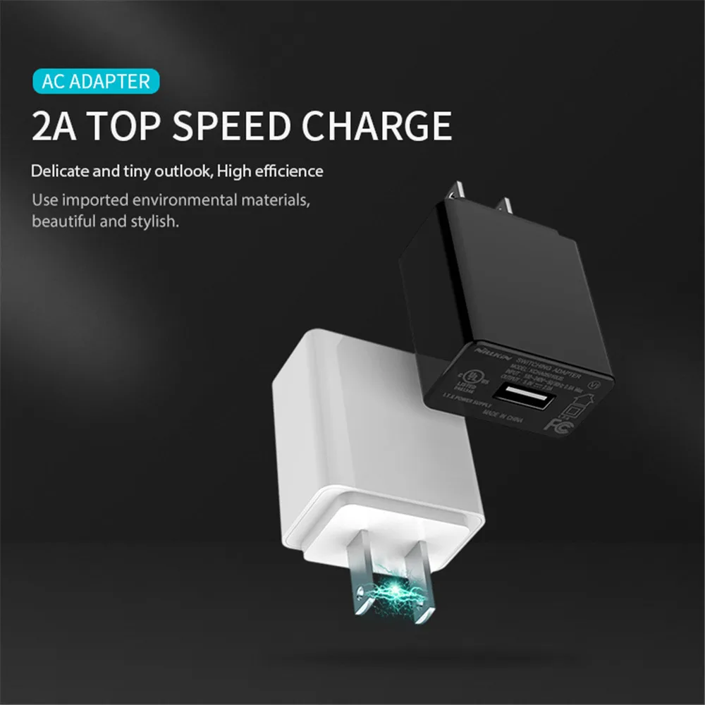 Nillkin 5V 2A быстрое зарядное устройство адаптер переменного тока белый/черный