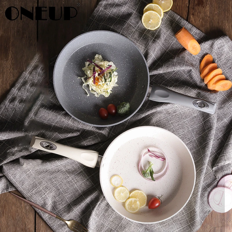 Антипригарная сковорода ONEUP для газовой и инкубационной плиты кухонная посуда с
