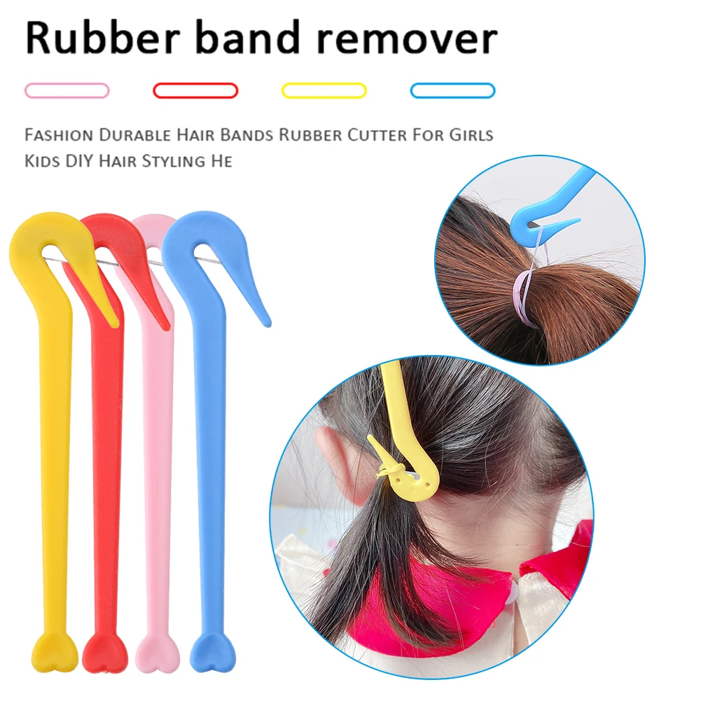 Durable Hair Bands Rubber Cutter for Girls Kids DIY Styling Salon Headwear Disposable Band Remover Tool | Красота и здоровье